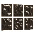 Wall Sculpture Set Modern Gold Relief 27 - Thumbnail 6