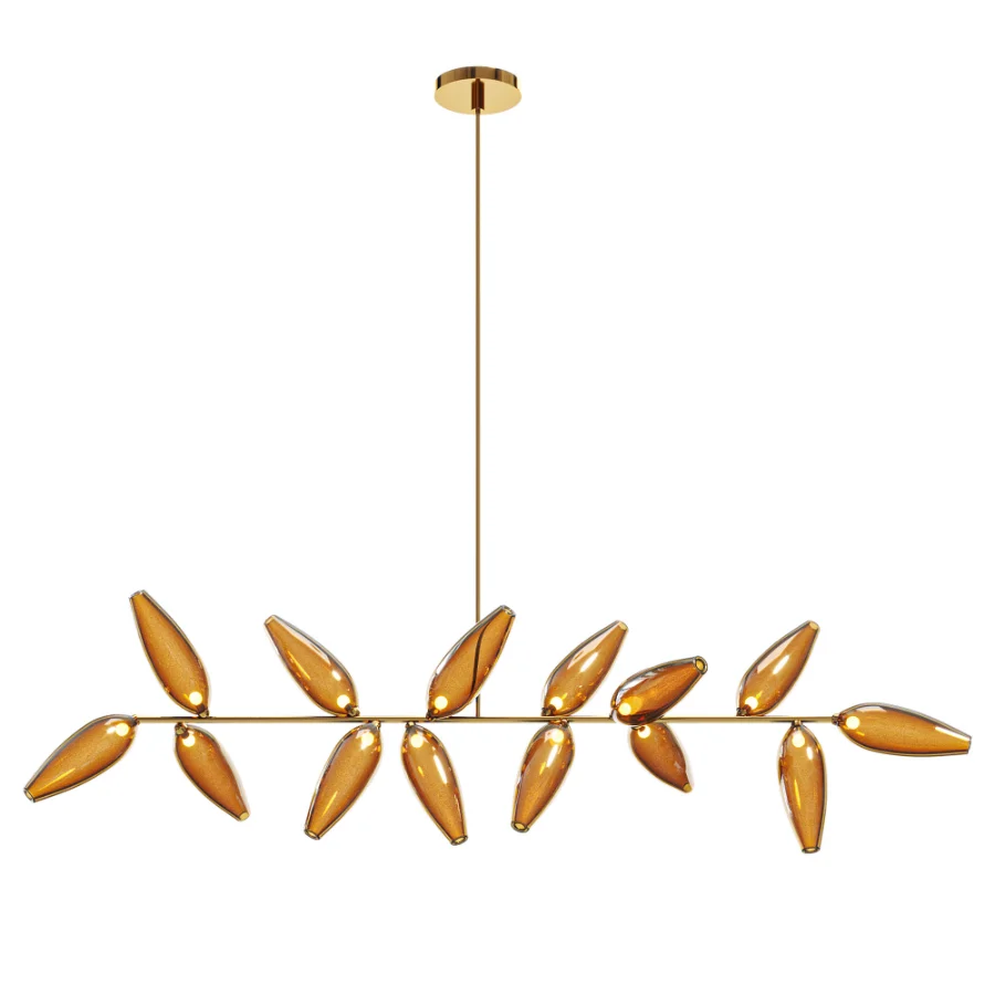 GEM BRANCH CHANDELIER 14 - Image 2