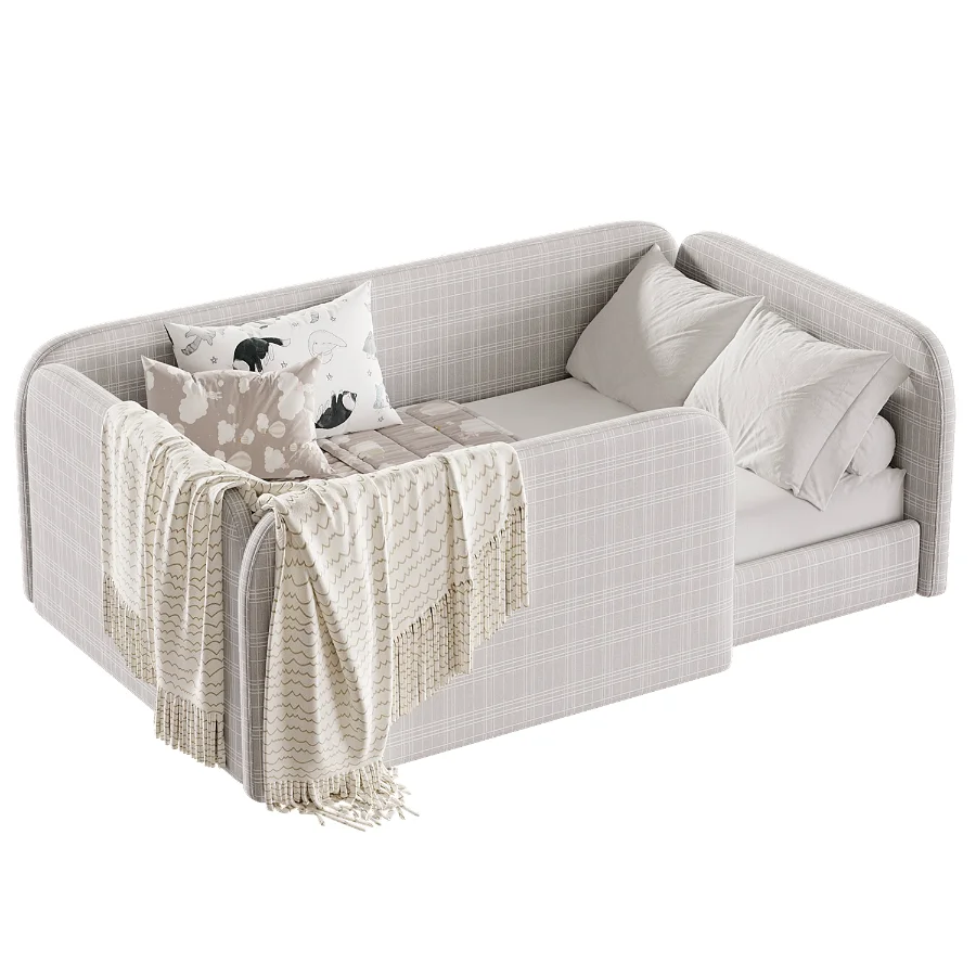 Montessori Upholstered Bed ALICANTE - Image 1