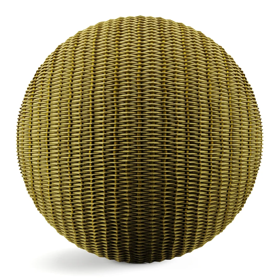FB18 PBR Woven basket 4K - Image 3