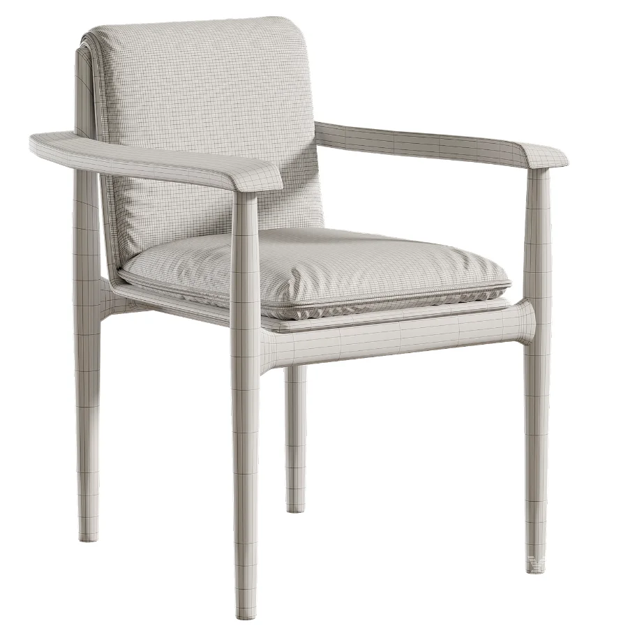 Giorgetti Kumiki Small Armchair Dining Chair - Image 5