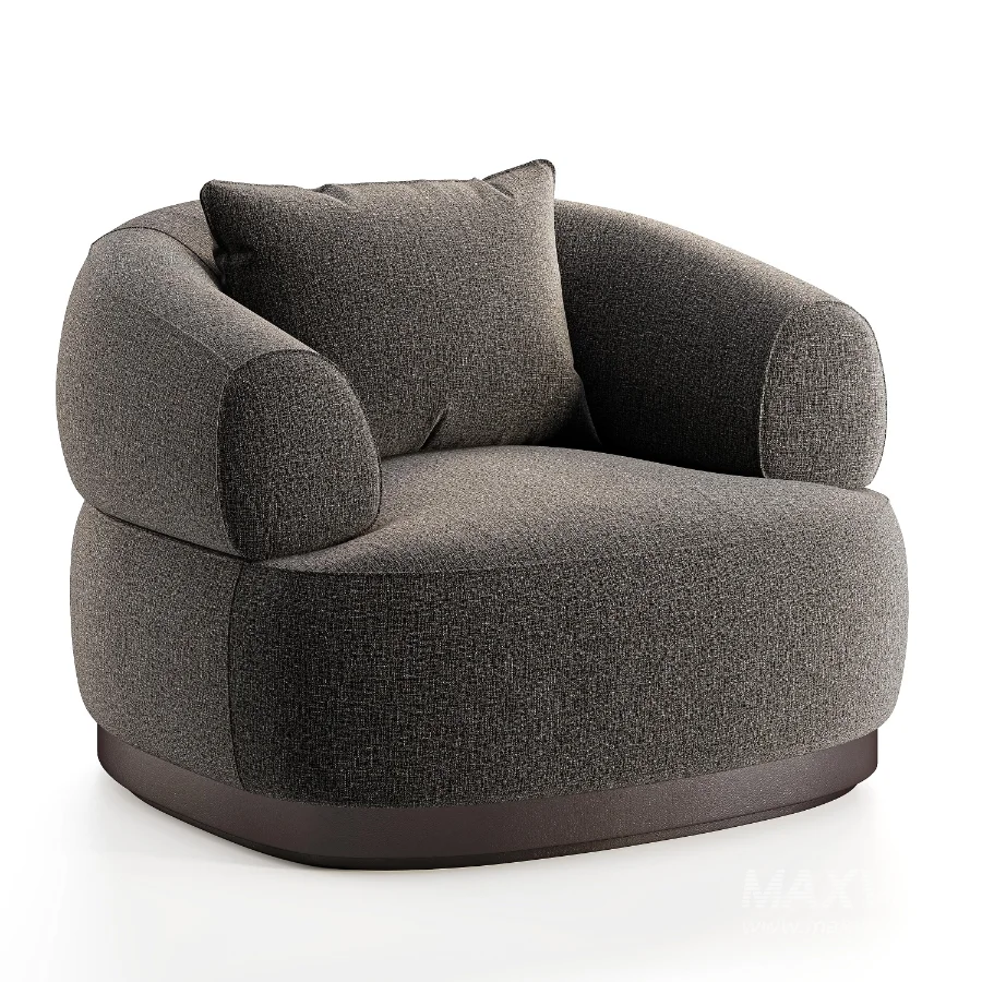 Amalfi Swivel Lounge Chair-Harbour - Image 4