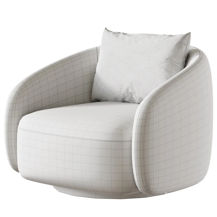 Swivel armchair - Image 4
