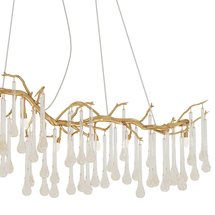 Aqua Makrama Chandeliers - Image 3