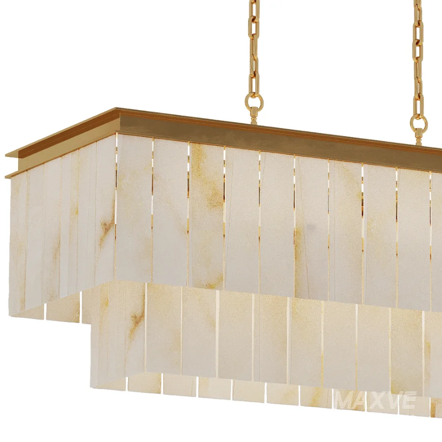 Afralia Marble Ceiling Chandelier Set2 - Image 4