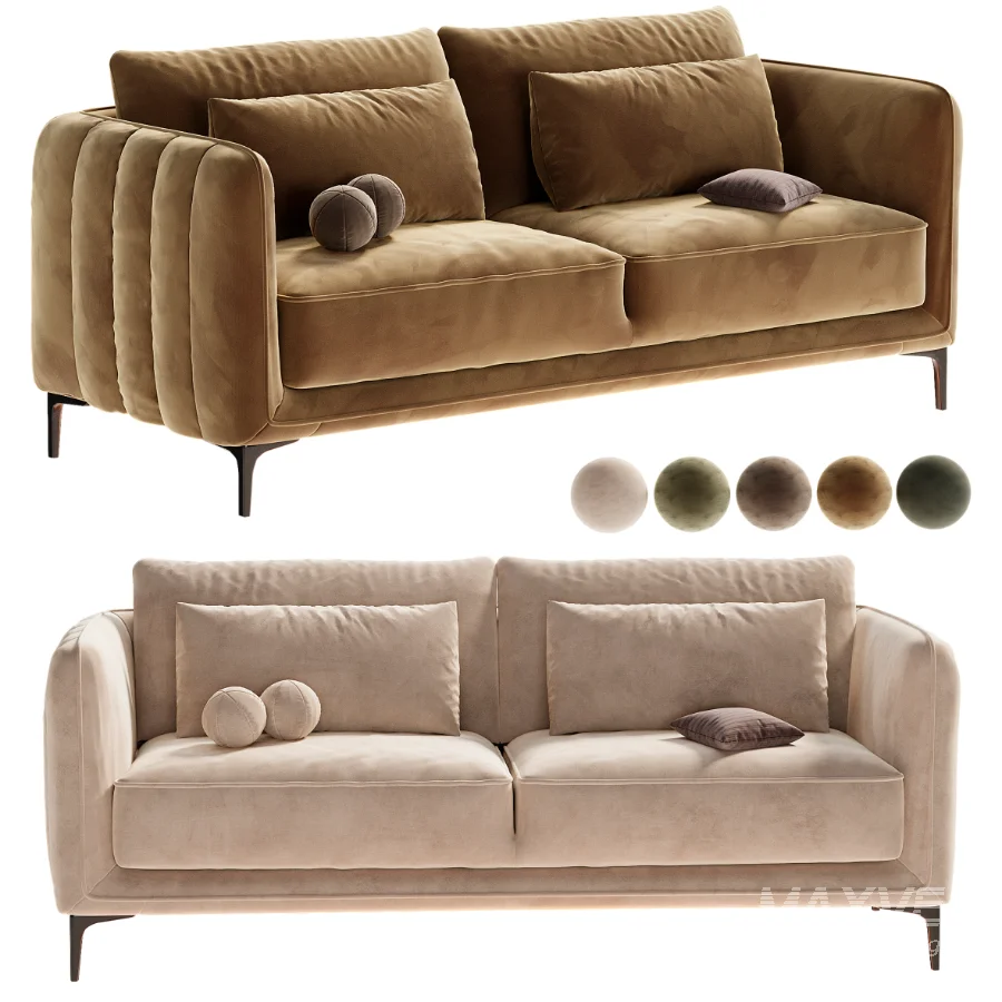 Rae Genuine Upholstered Sofa - Image 6