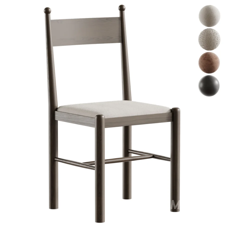 Finials Dining Chair - Image 1
