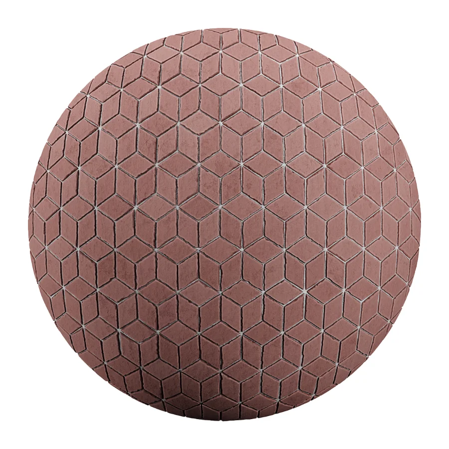 FB23 Brick material in one design and 6 different colors 4K - Image 7