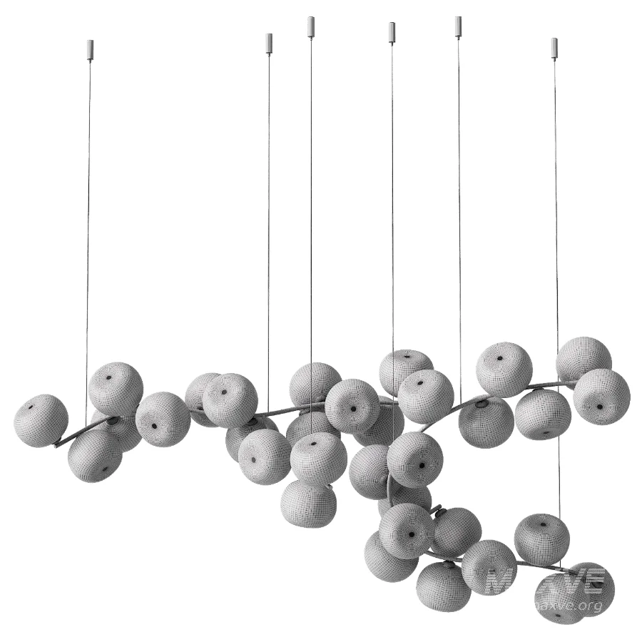 Maehwa Chandelier Branch 34 by Giopato & Coombes - Image 4
