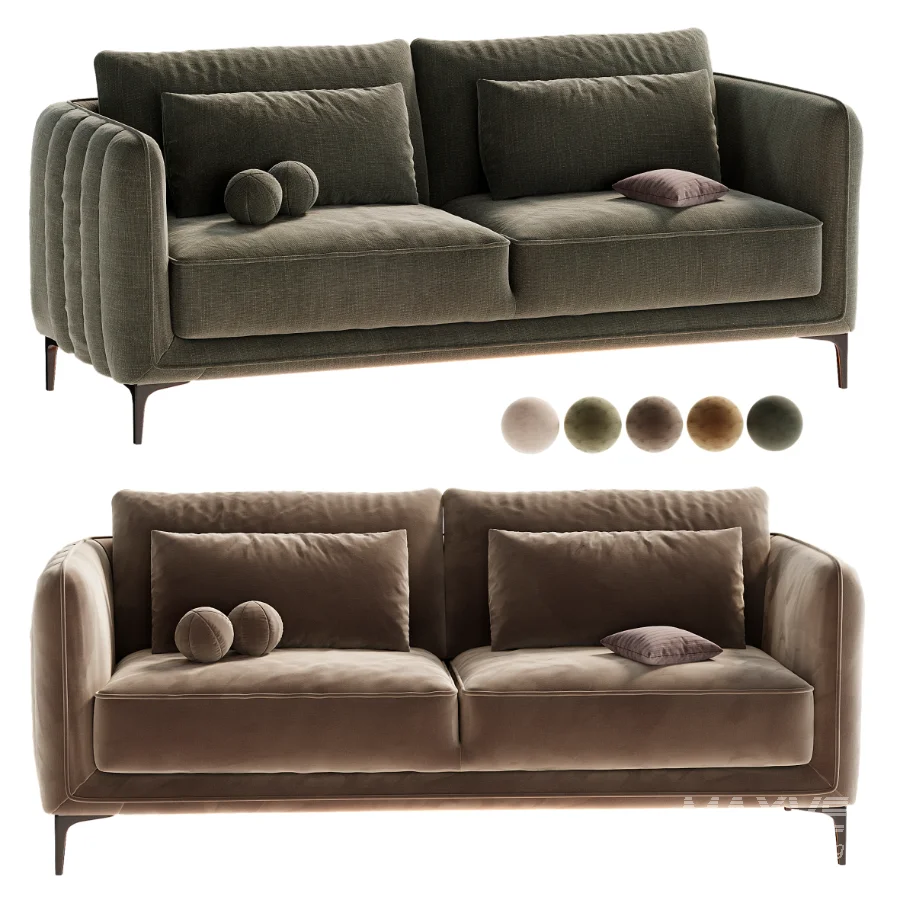 Rae Genuine Upholstered Sofa - Image 2