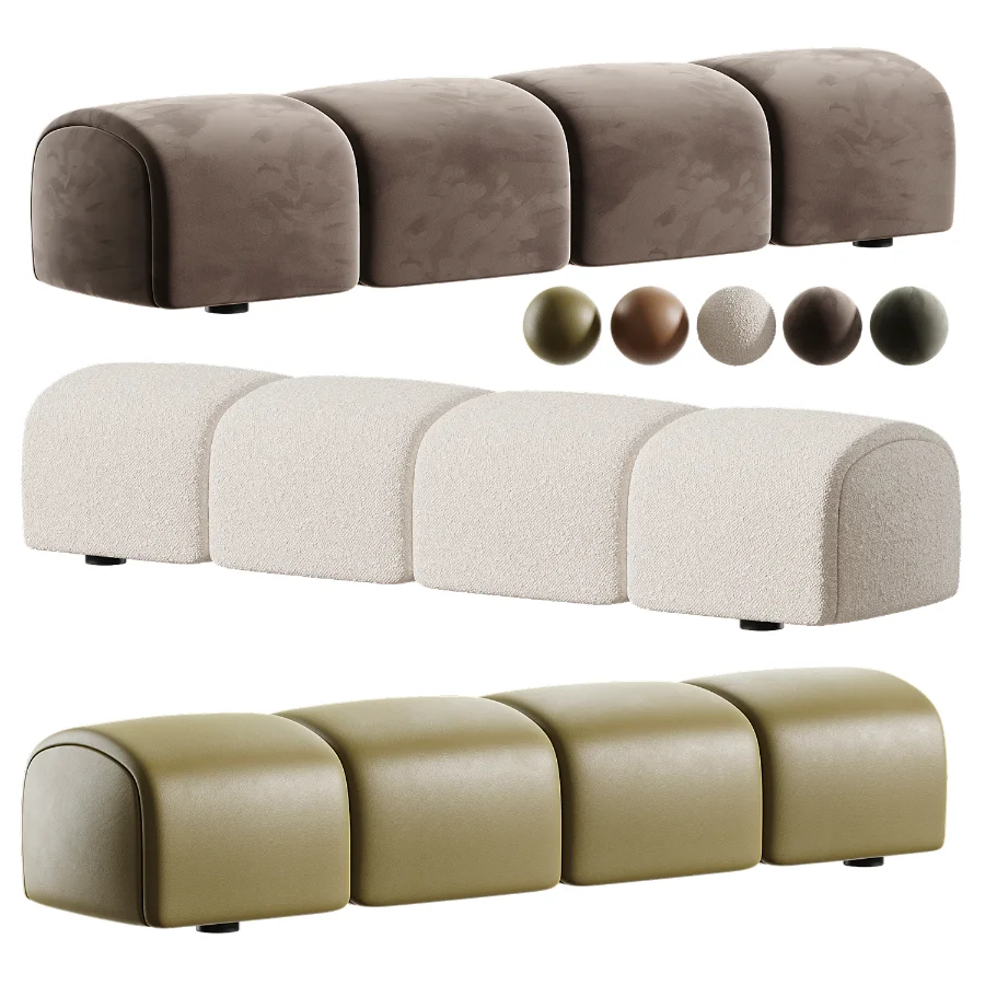 Ruffle Bench - Image 3