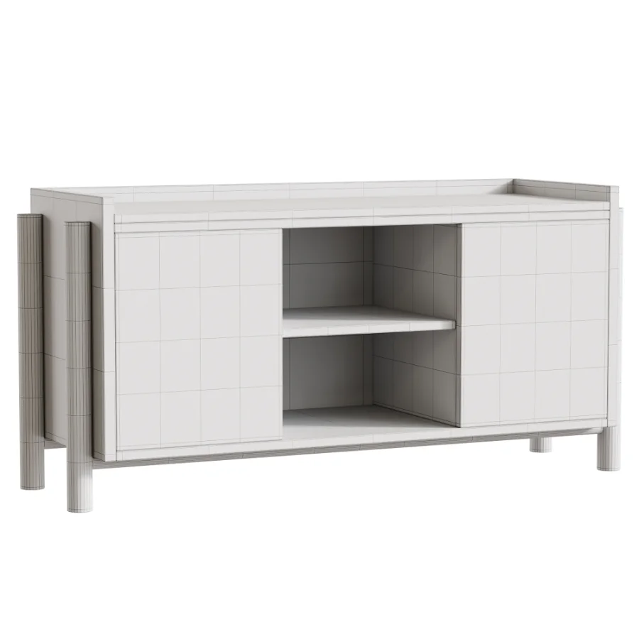 Steekla Credenza with Marble - Image 4