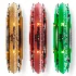 Pair of Grey Murano Glass Wall Sconces - Thumbnail 1