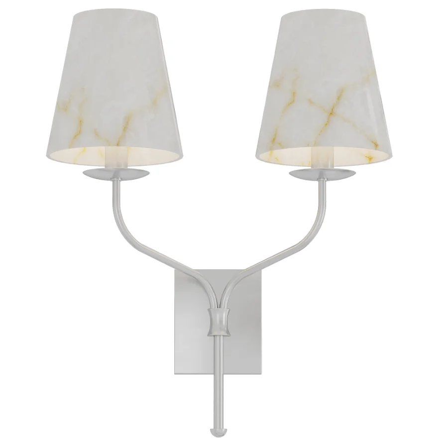 Mirevaux Alabaster Wall Sconce - Image 3
