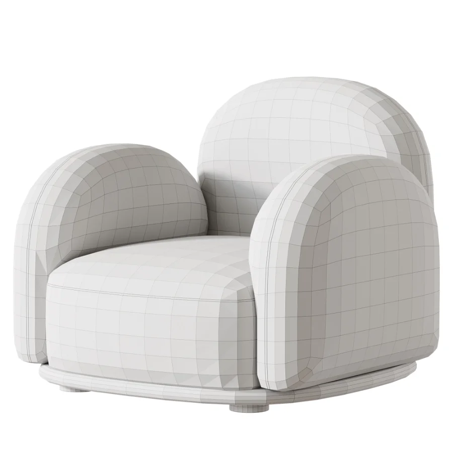 Azores Lounge Armchair - Image 4