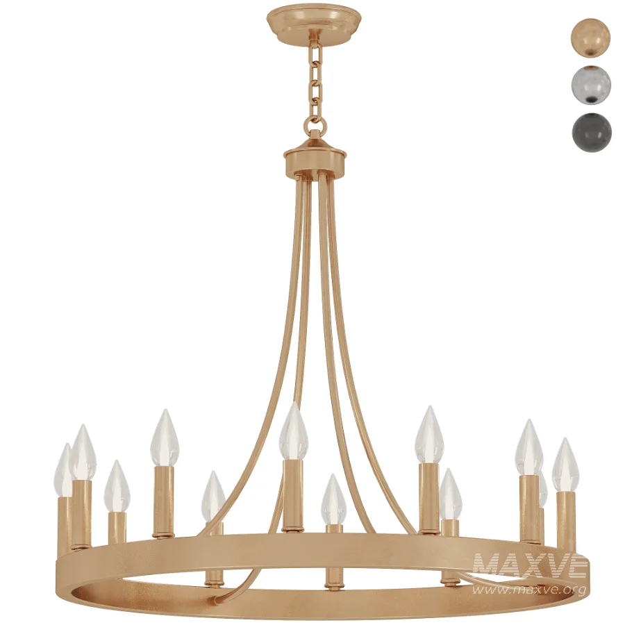 Hendon Wagon Chandelier - Image 1