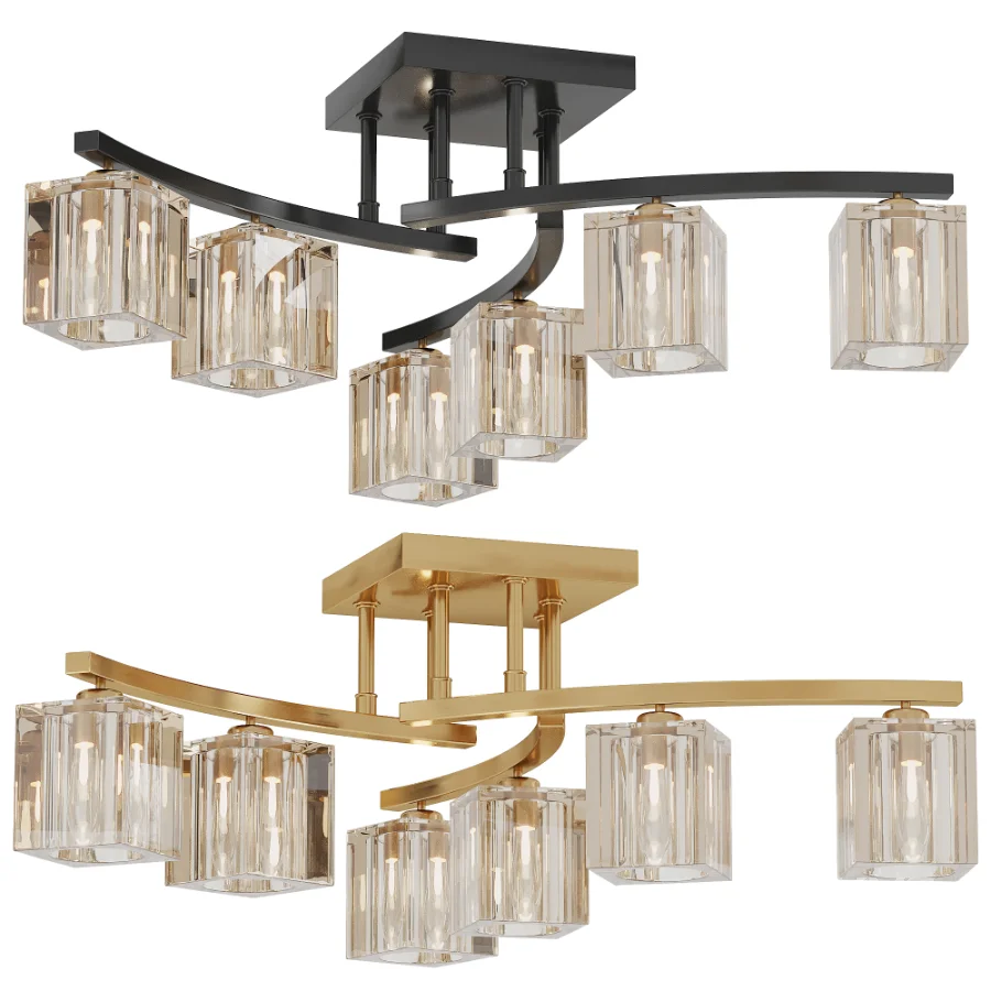 Sputnik Ceiling Chandelier - Image 1