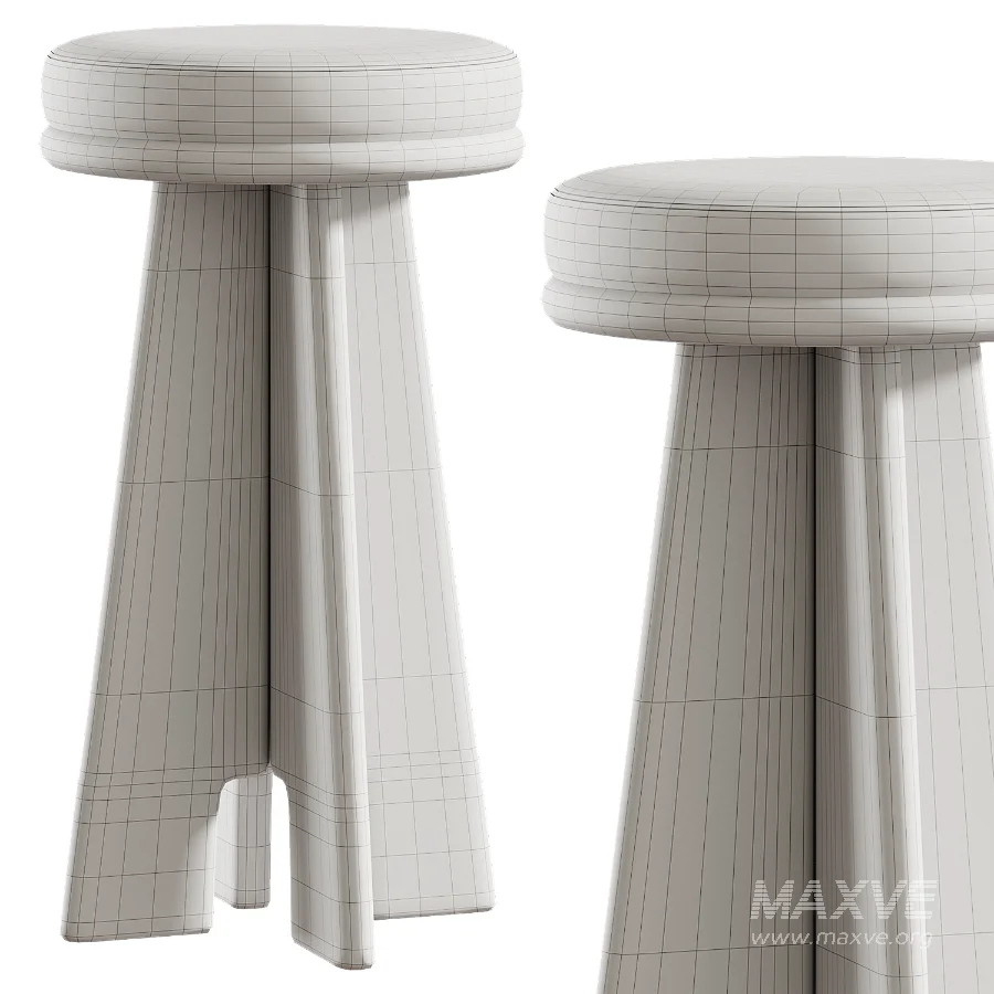 Стул полубарный, Kuru Chair - Image 3