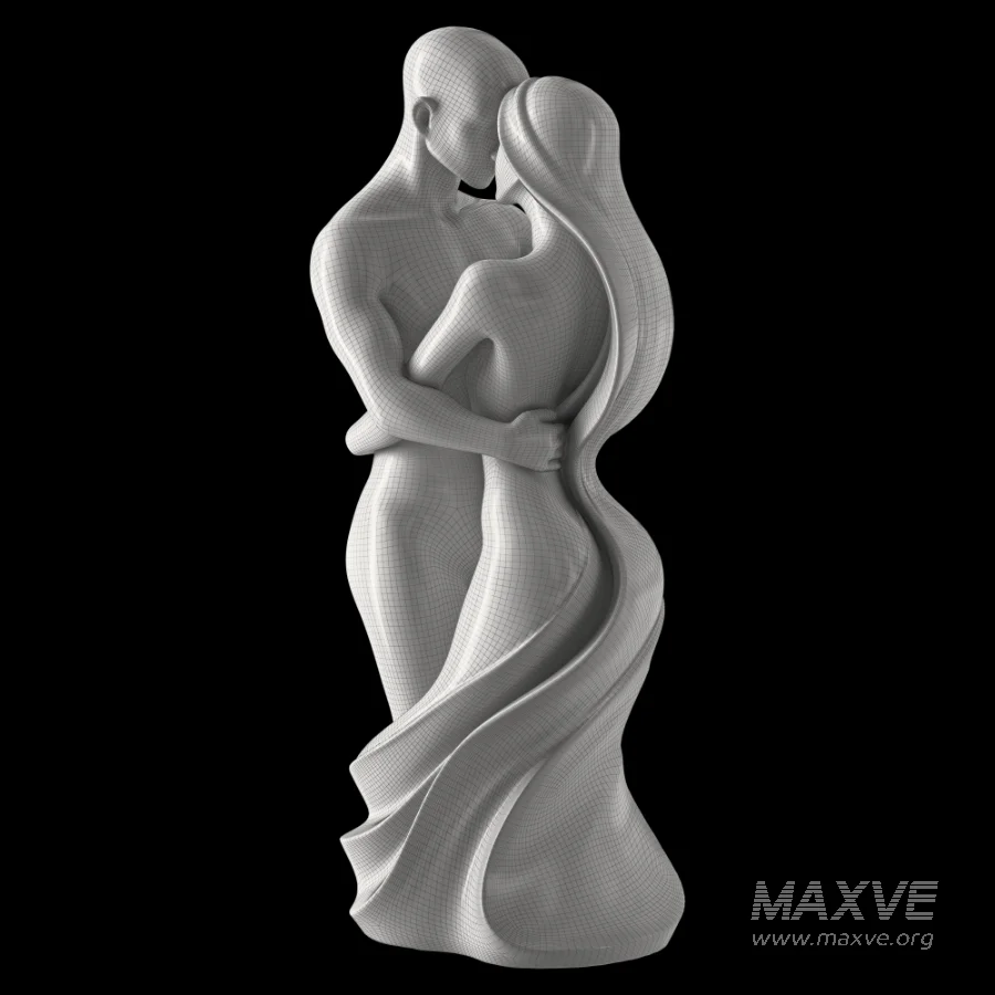 Eternal Embrace Sculpture - Image 5