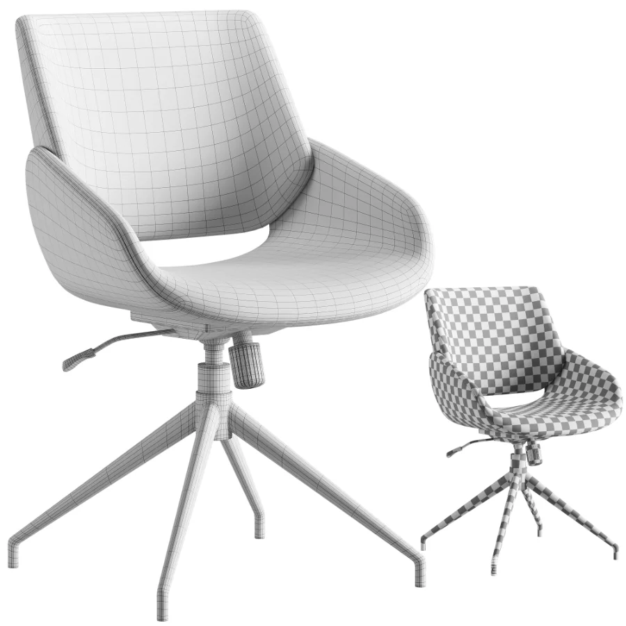 Knot Office Chair 02 - Image 7