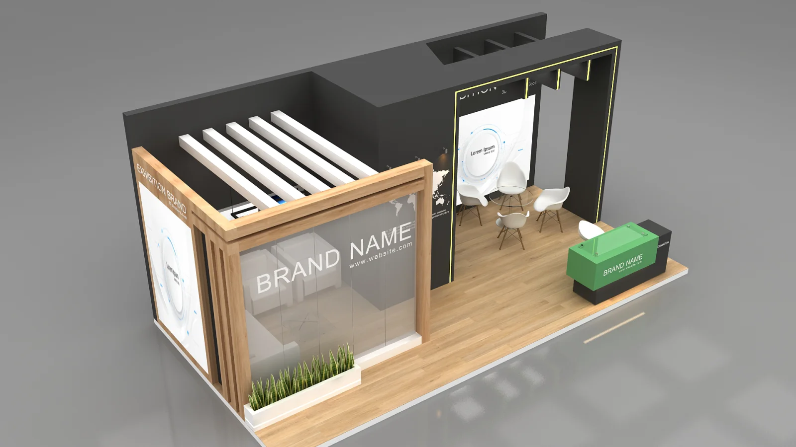 exhibition booth - Image 1