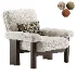 Boucle Accent Chair - Thumbnail 1