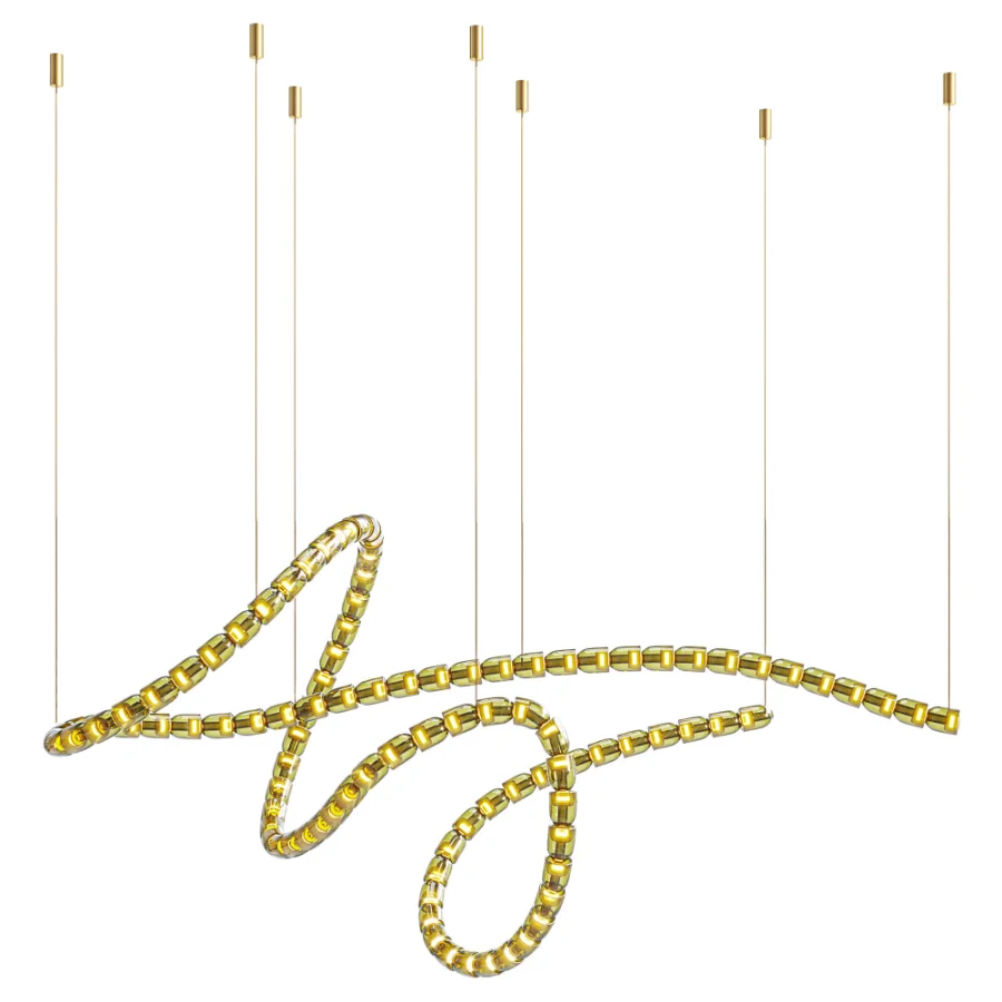 Gabriel Knot LED Chandelier - Image 4