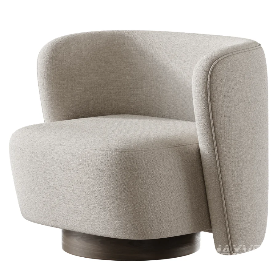 Swivel Lounge Chair by Juliana Lima Vasconcellos - Image 2