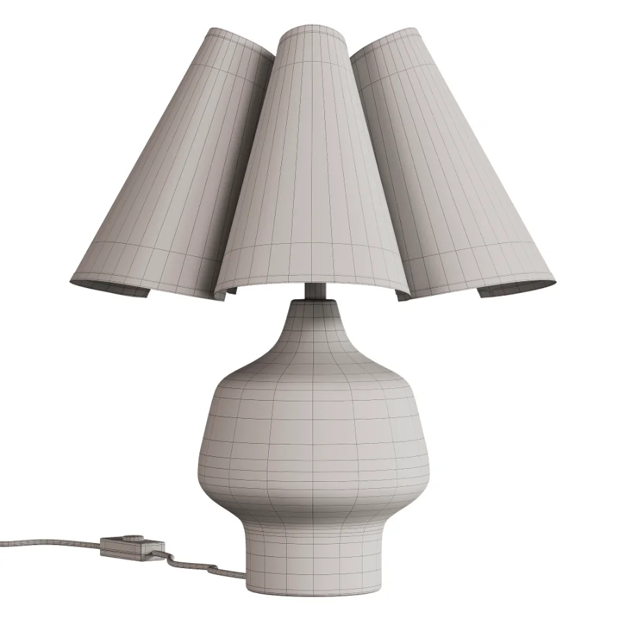 Table Lamp ValueLights Jamie Green Ceramic Table Lamp by Matalan - Image 4