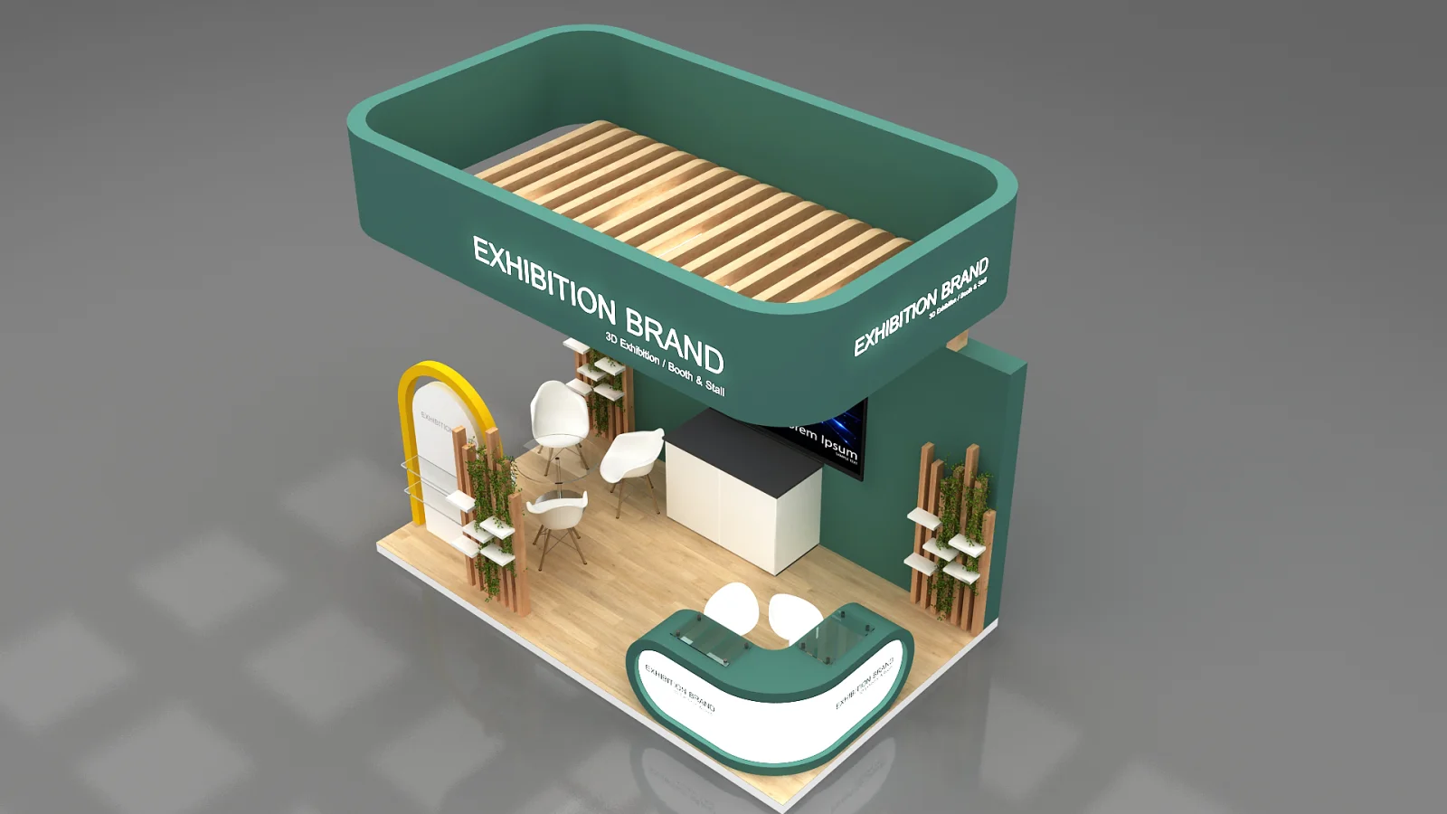 exhibition booth - Image 1