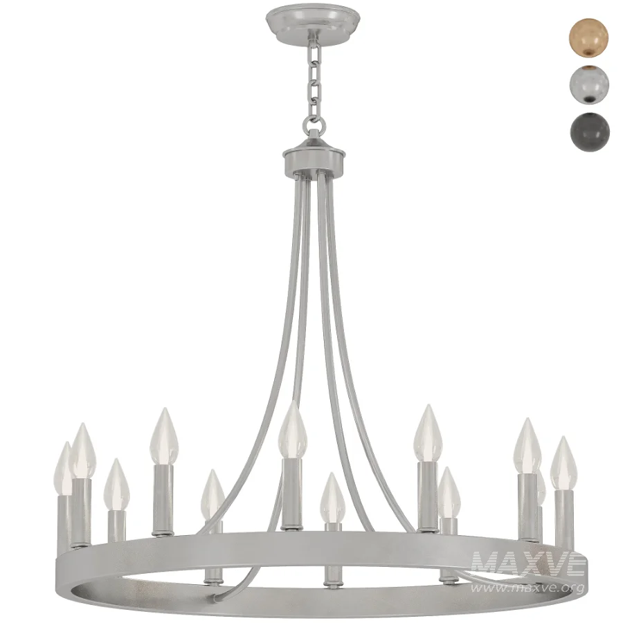Hendon Wagon Chandelier - Image 9