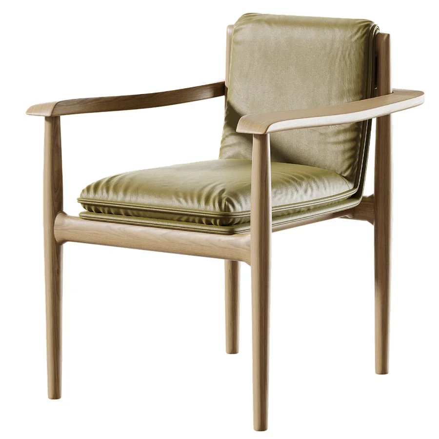 Giorgetti Kumiki Small Armchair Dining Chair - Image 3