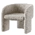 Modern Simple Style Solid Color Barrel Chair - Thumbnail 2
