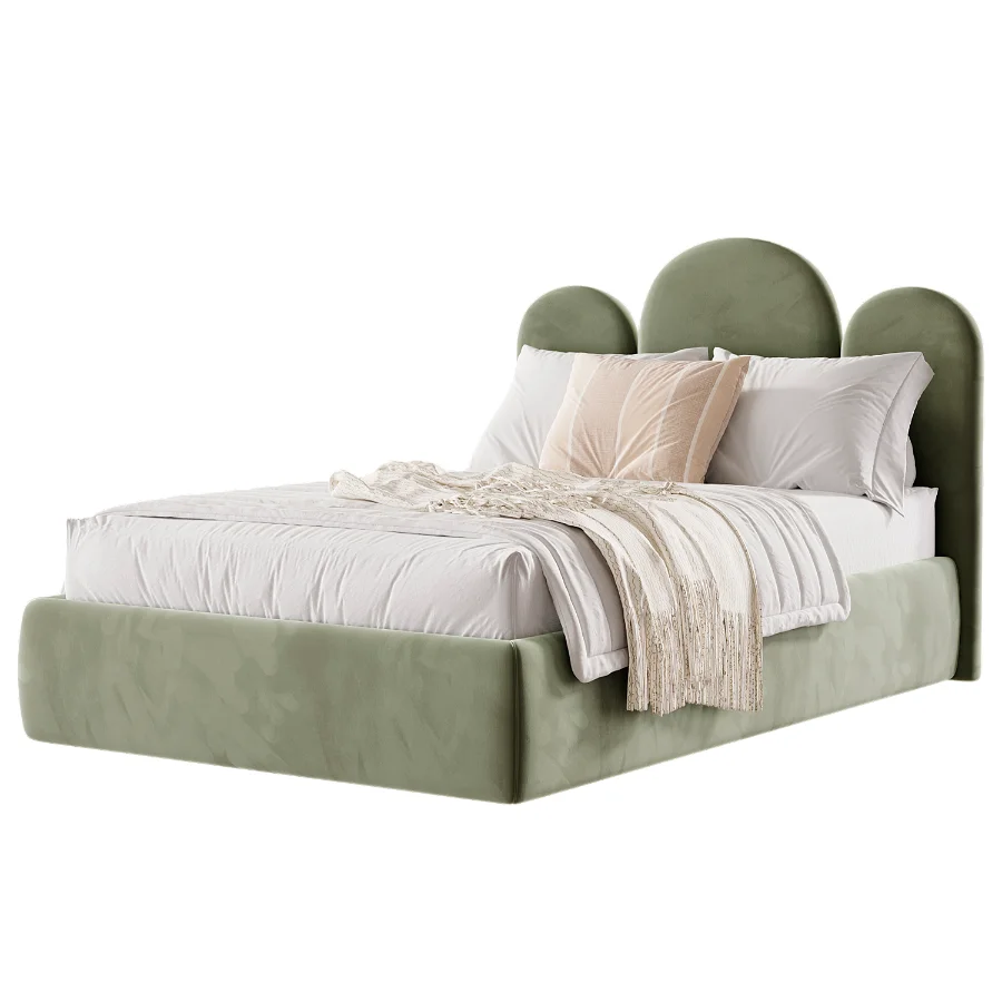 Upholstered Cloud Bed - Image 2