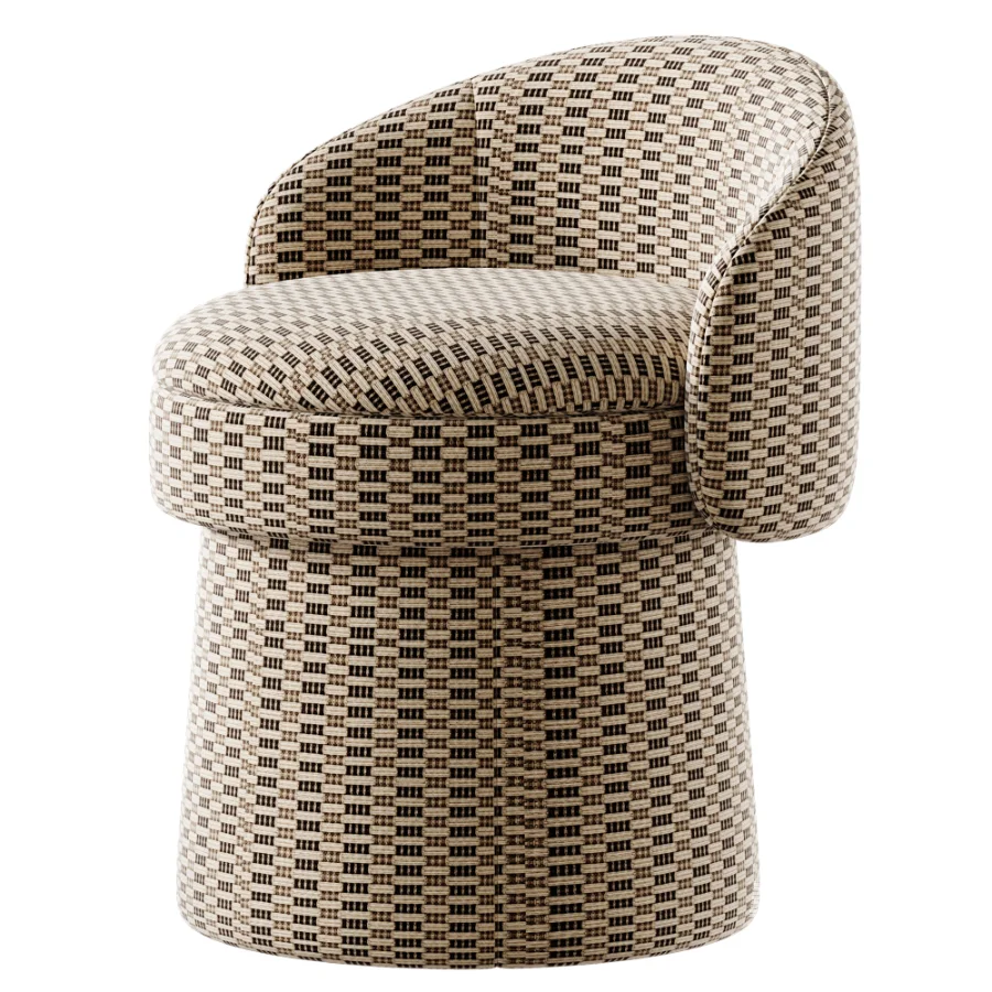 Ocotea Home Vanity Stool - Image 3