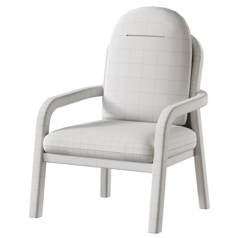 Lena High Club Armchair - Image 5