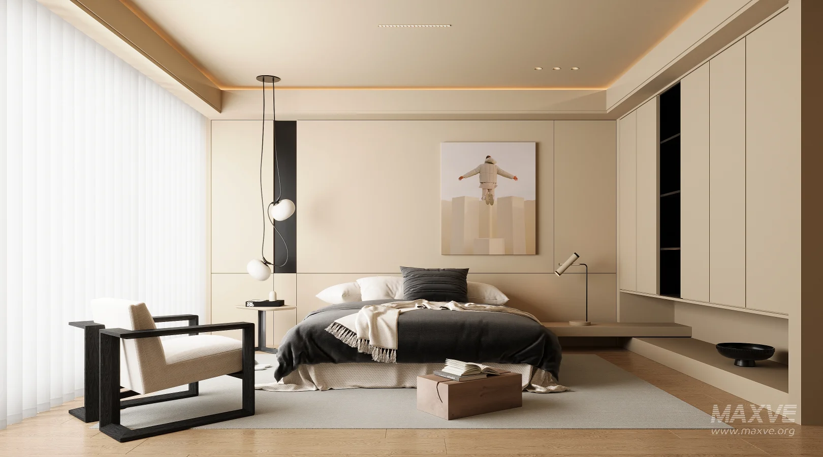 Modern bedroom - Image 1