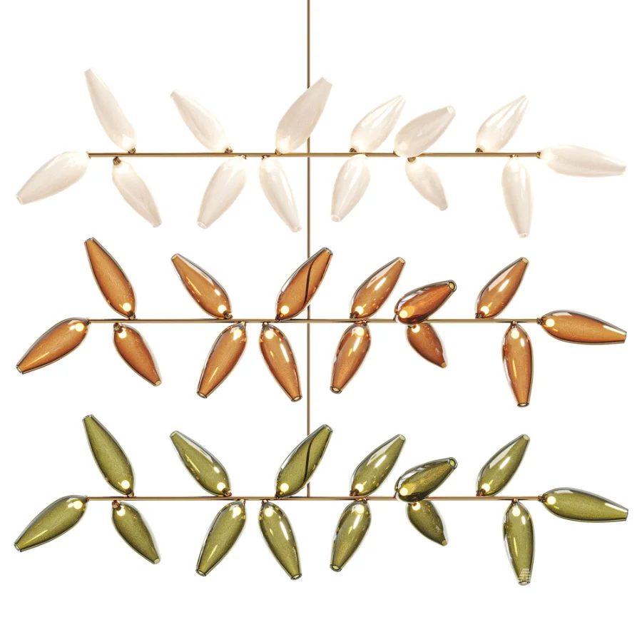 GEM BRANCH CHANDELIER 14 - Image 3