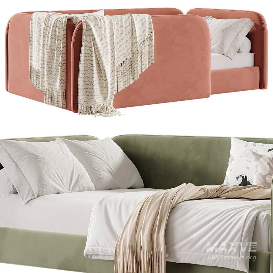 Montessori Upholstered Bed ALICANTE - Image 4