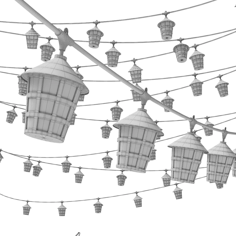 Editable Garland Outdoor String Lights 18 - Image 6