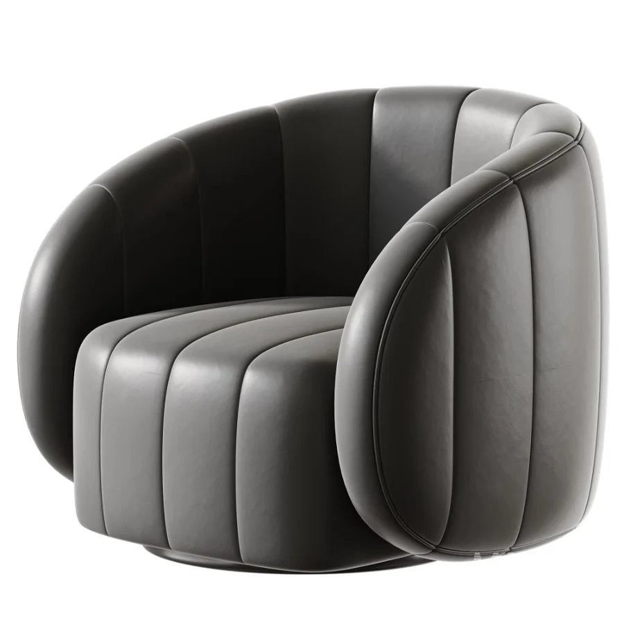 Swivel Accent Armchair - Image 3