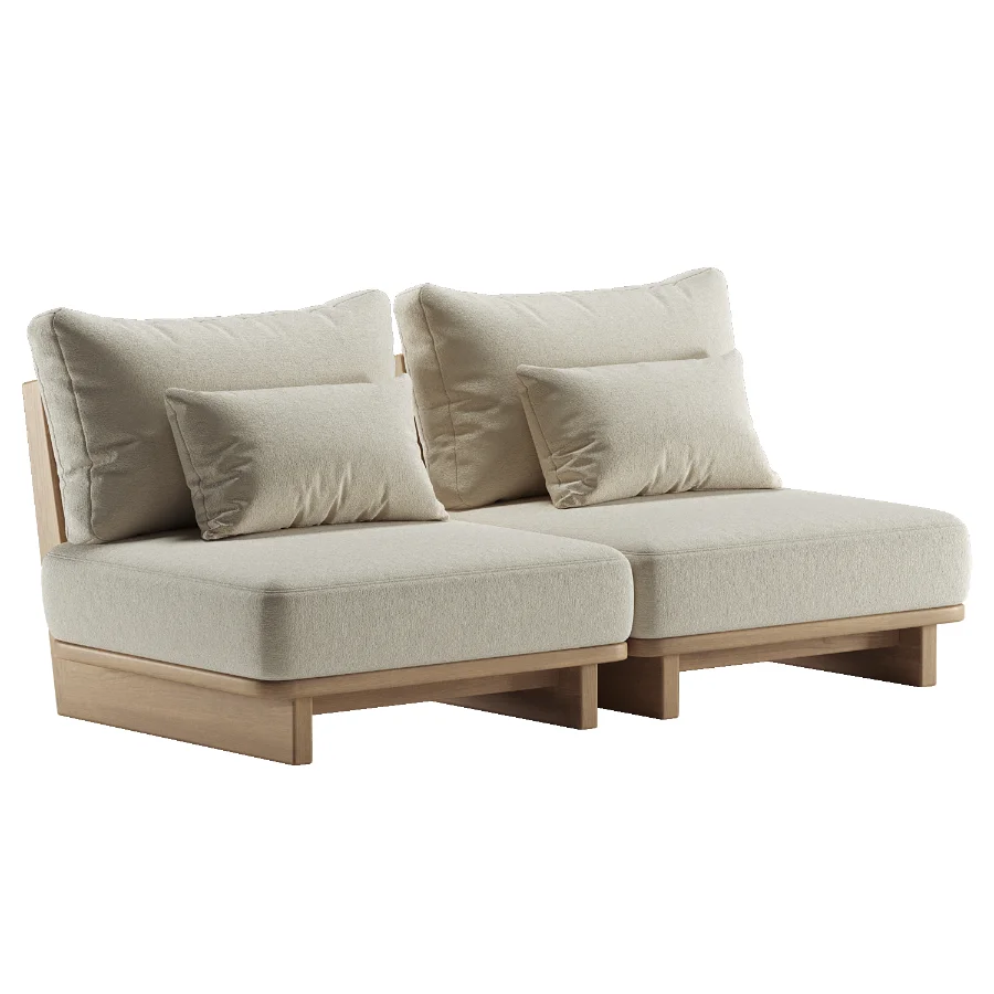 Daphne Outdoor Loveseat - Image 3