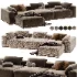 Yogi Sofa Chaise Sectional - Thumbnail 6