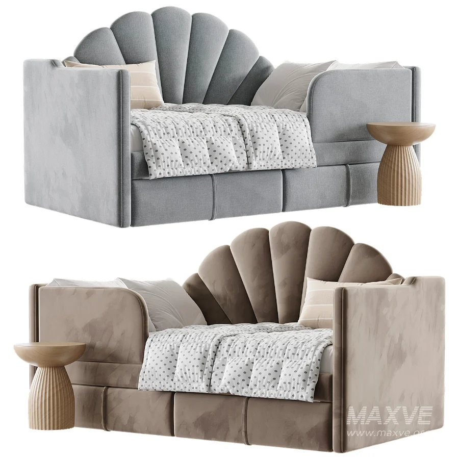 Mulan Soft Kids Bed - Image 3