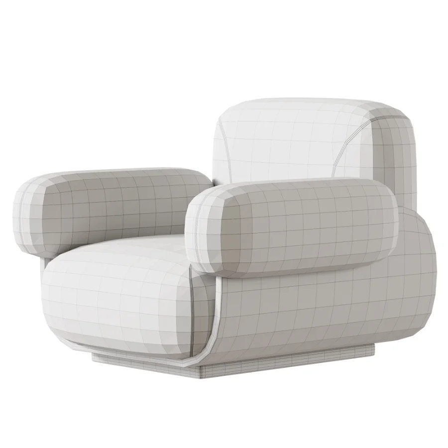 Cannoli Lounge Chair - Image 4