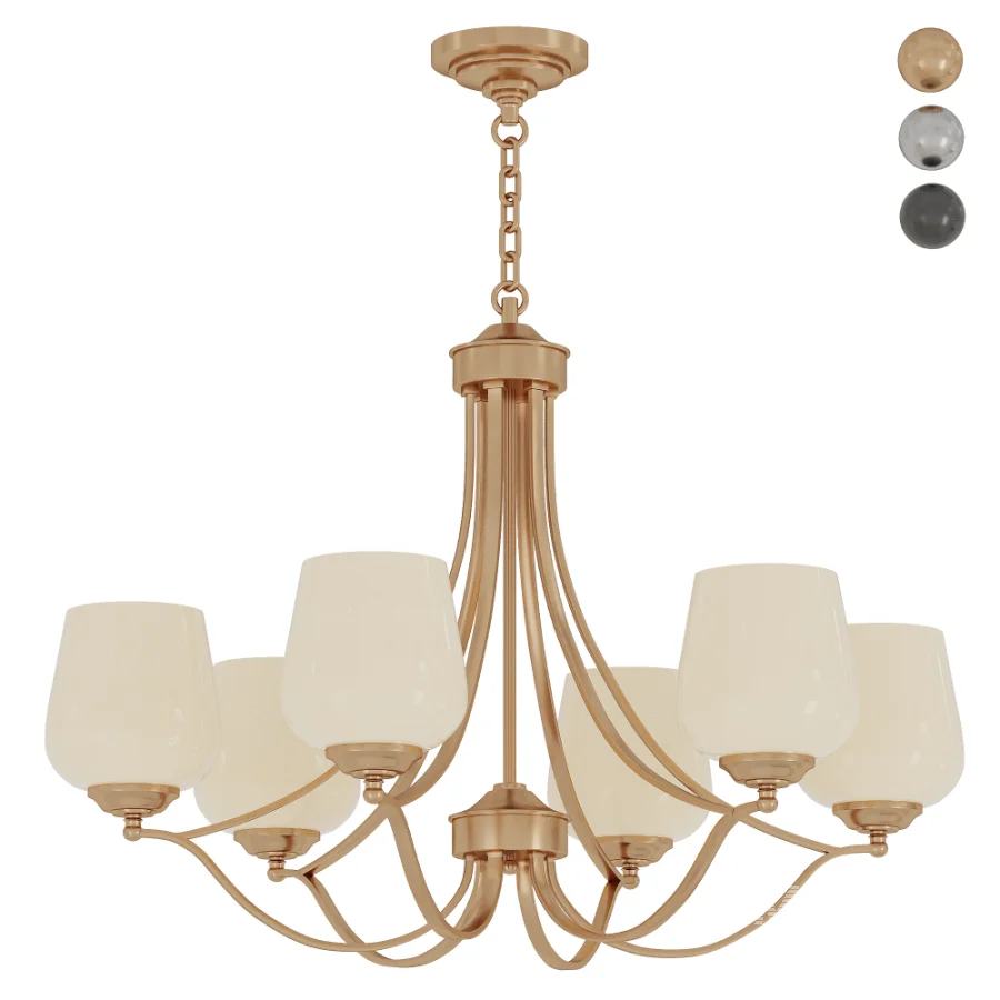 Light Dimmable Traditional Chandelier - Image 2