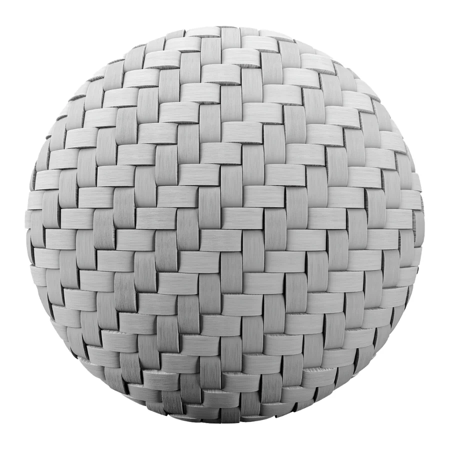 FB19 PBR Woven bamboo herringbone 4K - Image 4