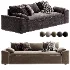 Algora White Performance Fabric Sleeper Sofa - Thumbnail 3