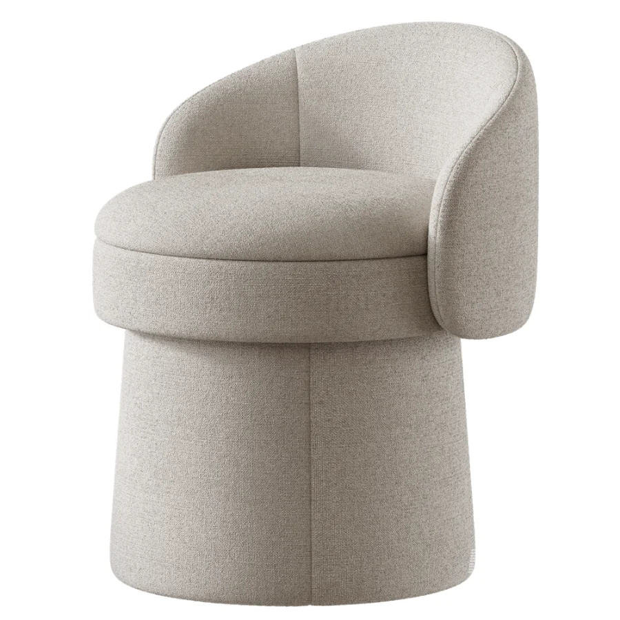 Ocotea Home Vanity Stool - Image 2