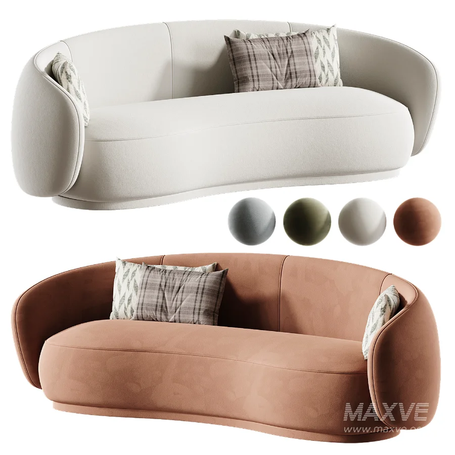 Atelier Curved Sofa - Image 4